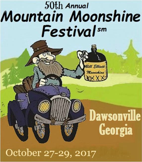 Moonshine Festival this weekend in Dawsonville, GA. #BestoftheFests #WordfromtheBird bit.ly/2zDovcp