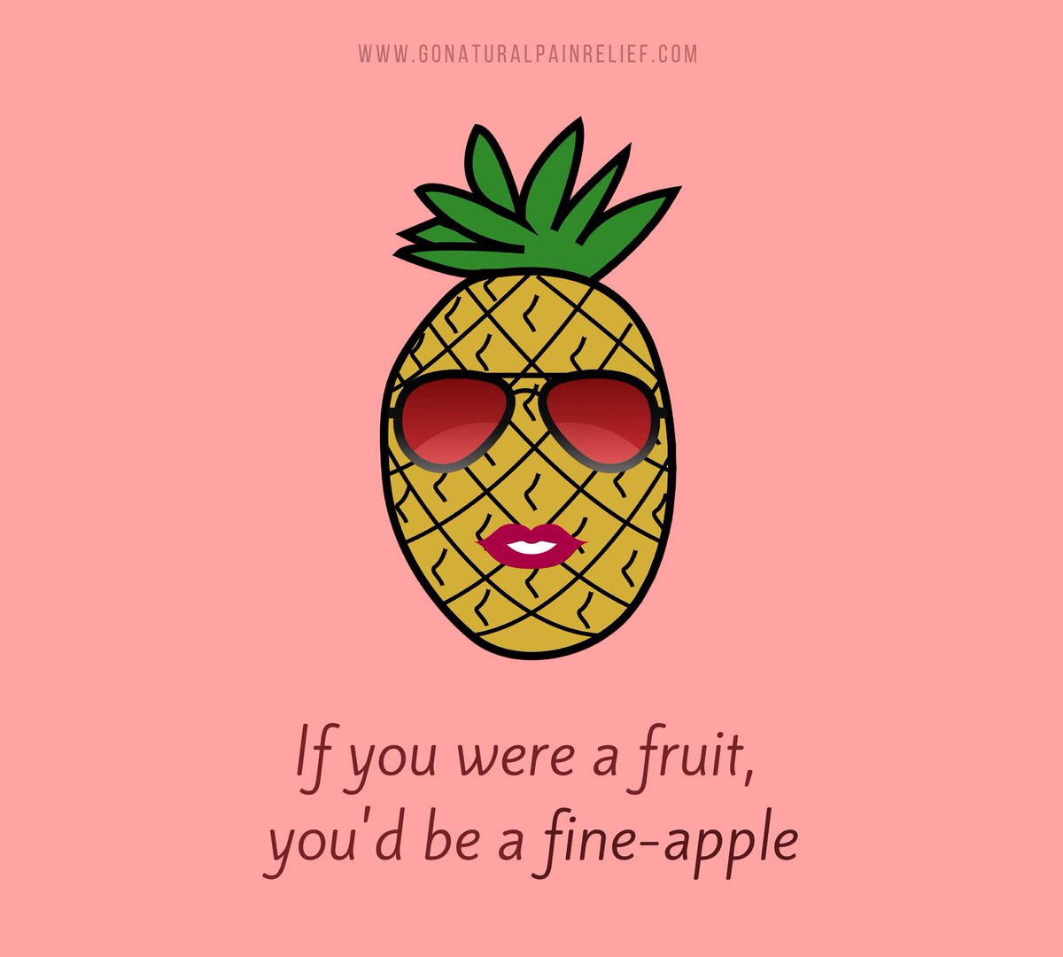 GoPainRelief's tweet photo. #pineapple #pineapplepun #punapple #funny #fruitpun #fruitpuns #laughteristhebestmedicine #enjoy #happiness #funwithfruits #punwithfruits https://t.co/tpU5PIdfhc