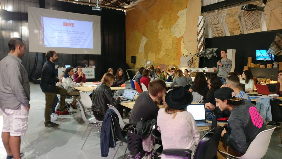 Super happy day in the <a href="/fablabbcn/">Fab Lab Barcelona</a> working hard with <a href="/SantiFu/">SantiFu</a> in the <a href="/MIDbarcelona/">MID Barcelona</a> program. Thanks Santi, you rock.