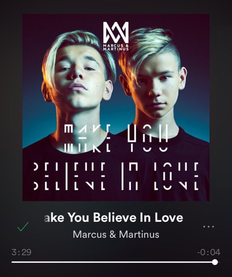 Svenskamactinus's tweet photo. I'm just so happy for you @marcusmartinus , three million streams of #mybil already?! You're amazing, you really deserve thisโค๏ธ https://t.co/deLOUKZ4k9