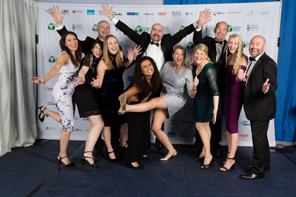 chambersomerset's tweet photo. @rupert_rbw @jenn_scoc @SomBizAwards @BrightProd @Bridgwater_Coll Ta-dah! #hatetodisappoint https://t.co/HBRqVeEkog