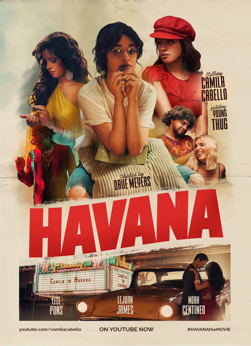 Camila_Cabello's tweet photo. GUYS. #HAVANAtheMOVIE is here....🍿watch now on https://t.co/o4kib1U4z3 https://t.co/woUQZiFLWg