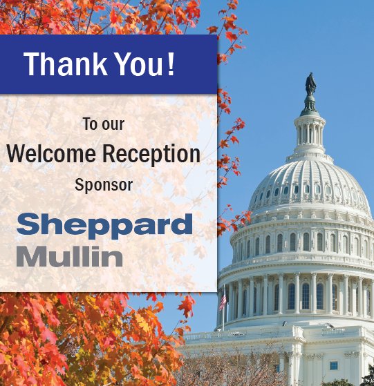 GeorgetownCLE's tweet photo. It's time to bring in the Hotel and Lodging Legal Summit with a Welcome reception! Courtesy of @SheppardMullin #GeorgetownHLLS https://t.co/TSZDU2Sbxn