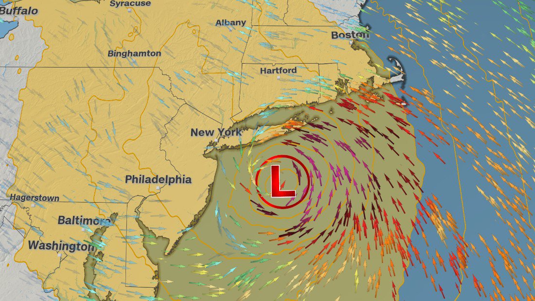 CNN's tweet photo. Sunday marks 5 years since Superstorm Sandy hit NJ and NY -- and another big storm could soon lash the Northeast https://t.co/yTXjjpRsuY https://t.co/qanVGHqcWs
