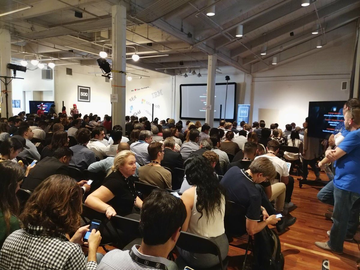 persuadio's tweet photo. Asked for pics of LaborVoices to shamelessly promote and this is what they give me @500Startups #500strong #DemoDay https://t.co/ht8HGYvegB