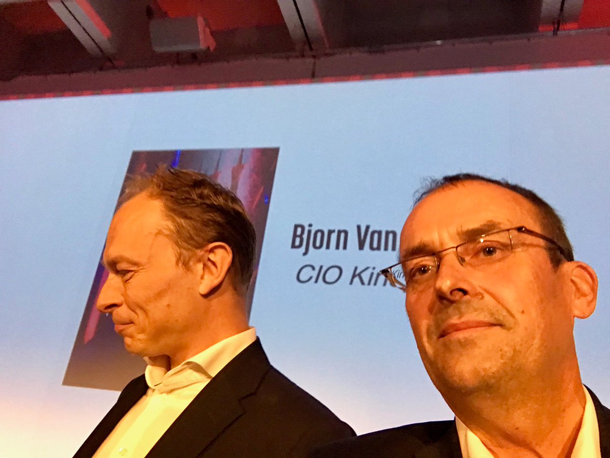 hermandeprins's tweet photo. #CIO2017 and #CIO2016 selfie in uniform.  Happy to hand over to @BjornVanReet https://t.co/CtYJRiAH1U