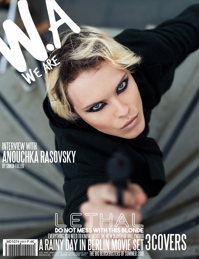 First Cover #Lethal <a href="/WE_ARE_Mag/">WE ARE MAGAZINE</a> #movie #Hollywood #Berlin #Movieset #Blonde #AtomicBlonde #TheoJoie #MaraSastre #ArtisticProject
