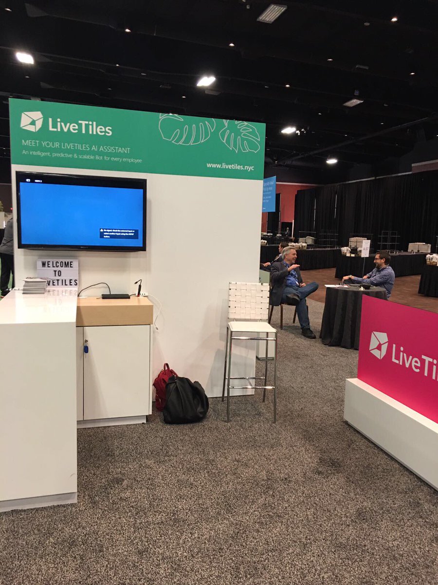 livetiles's tweet photo. The calm before the storm at #Microsoft #DTA in Vegas. We’re here at #Booth226! #DigitalTransformation https://t.co/KgtK6iBAd6