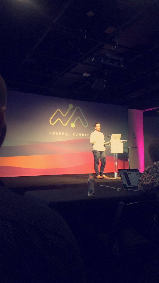 mrsanfran2's tweet photo. #ApolloLink #ApolloClient2.0 #SchemaStitching #ApolloEngine #graphqlsummit #universalgraphql -  James Baxley III https://t.co/0g7OGMnTkT