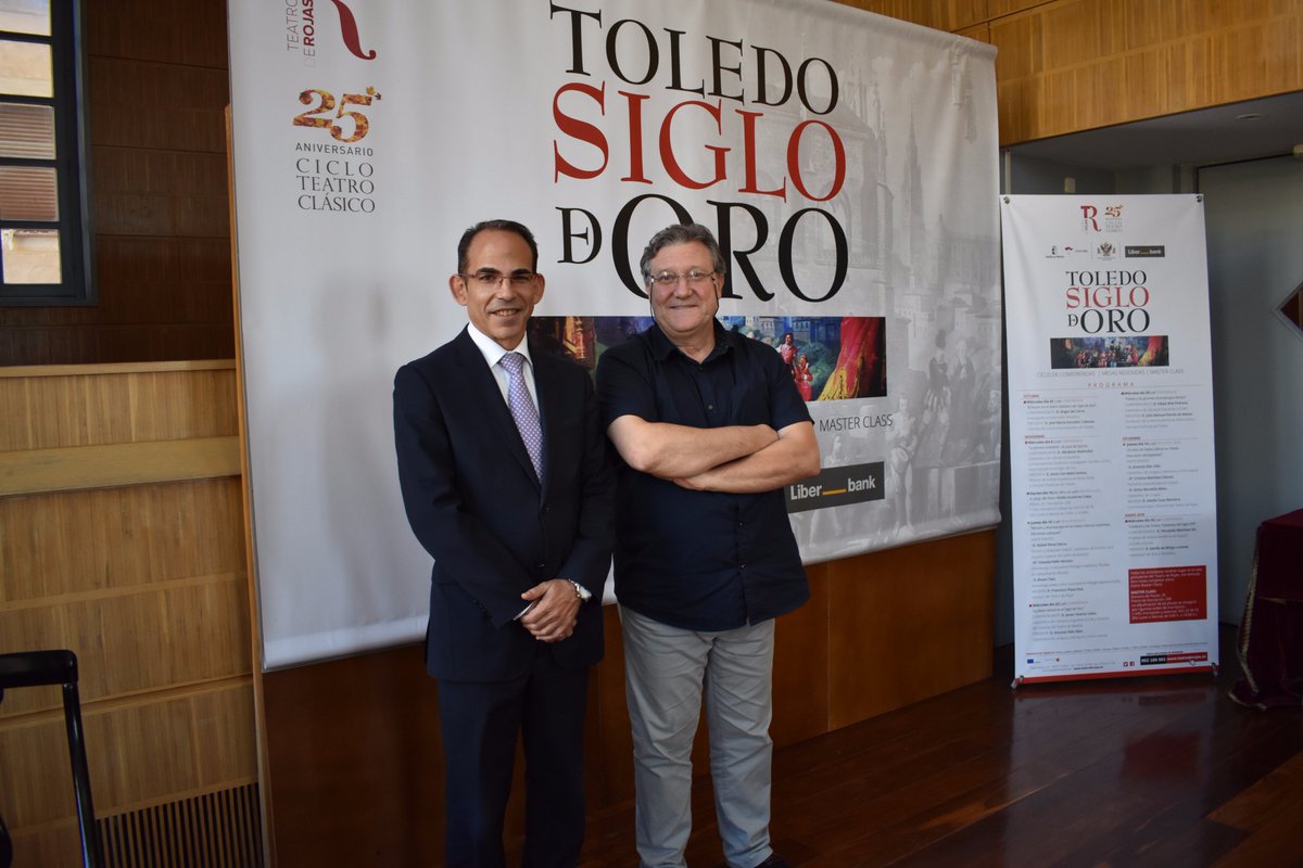 bancoccm's tweet photo. Hoy, en el @teatroderojas , Angel del Cerro en la primera conferencia del ciclo #ToledoSiglodeOro
: https://t.co/9kWjieXX3P https://t.co/FJVftp54sE