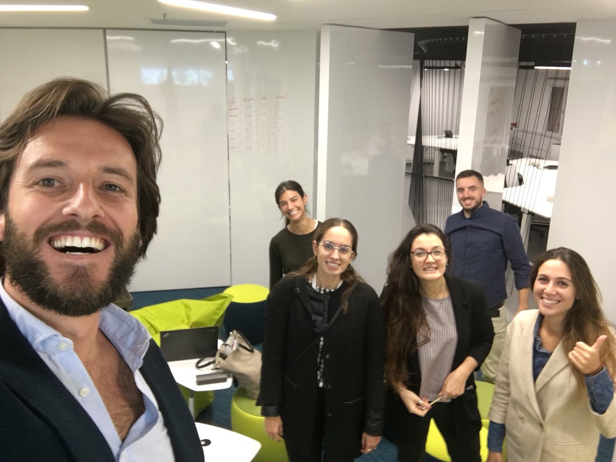 miguelgalnares's tweet photo. #HelloiX πͺπΈ New iXers getting to know better the strategy, team, offering, projects, skills within @IBM_iX πππ https://t.co/E7RB9VqFKu