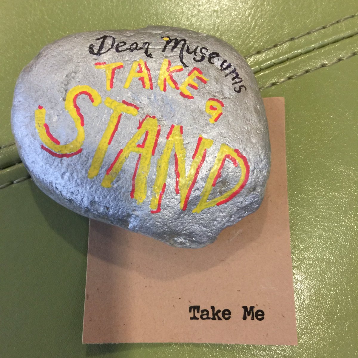 rainbowsaurus's tweet photo. Found a little piece of great advice. @MuseumJones #nema2017 https://t.co/1P3vevh3v4