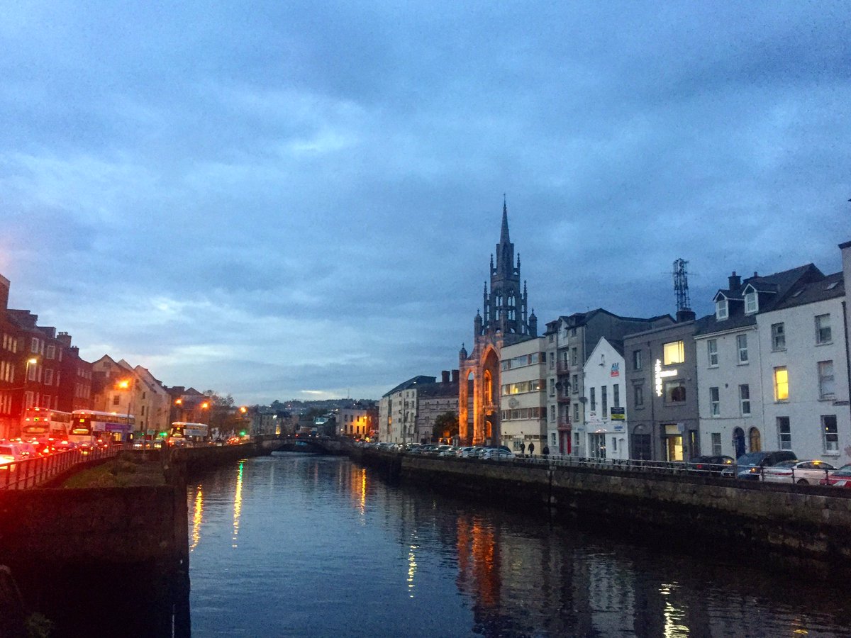 #Cork looking well at dusk! #sliceofthecity