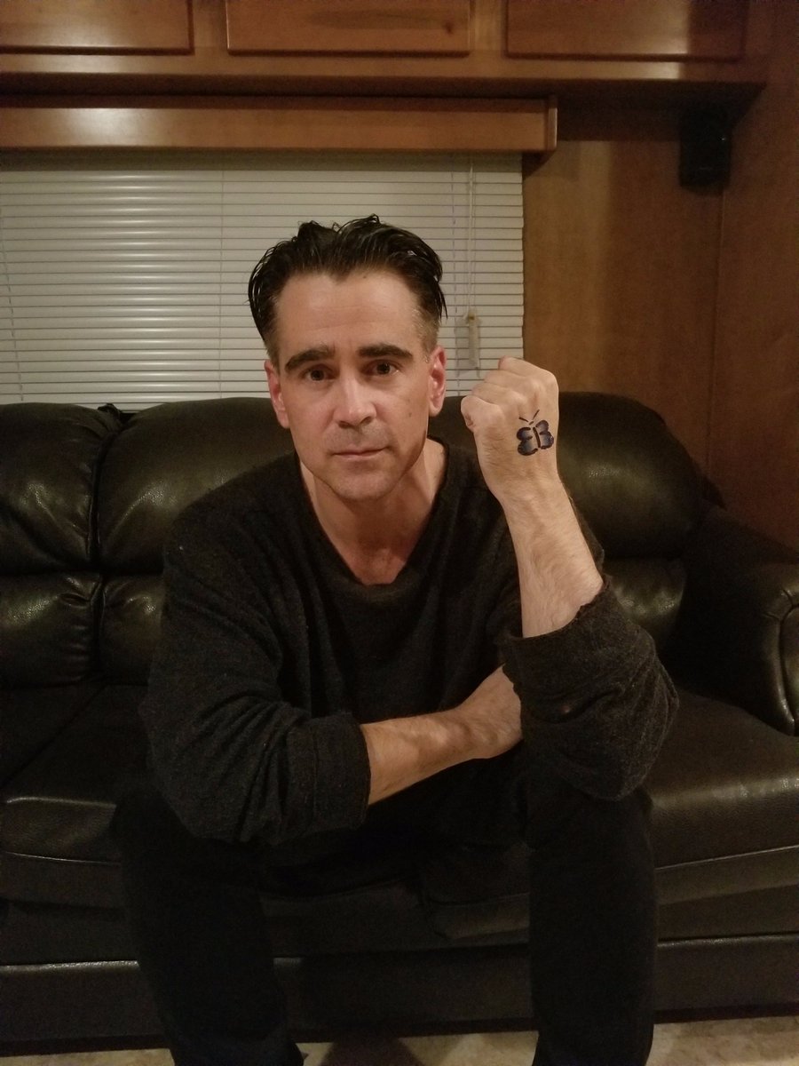 Colin J Farrell  What do all of his tattoos say Or stand for