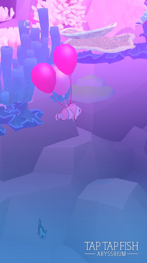 MaiteCecilia's tweet photo. My Balloon Clownfish:) 
#taptapfish
Download: https://t.co/yvVMn9DR8t https://t.co/qWlEJRogps