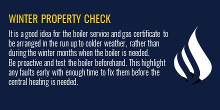 Is your property winter ready? #winteriscoming #landlords #tenants #property #advice #gassafety #boiler #centralheating #ludlowthompson