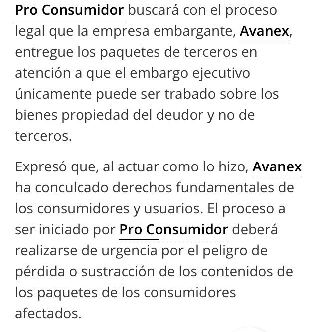 Giannacl's tweet photo. Si eres de los 4,000 que le deben paquetes en #Caripack @caripack hable con @ProConsumidorRD antes de que #Avanex subaste su mercancía. https://t.co/O8OUZZkWi7