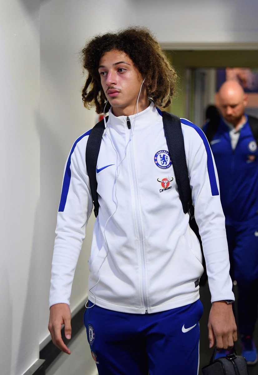 The Blues have arrived at the Bridge! #CHEEVE