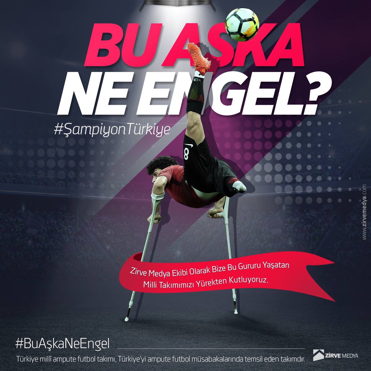 BU AŞKA NE ENGEL?
'' Şampiyon Türkiye! ''
zirvemedya.com