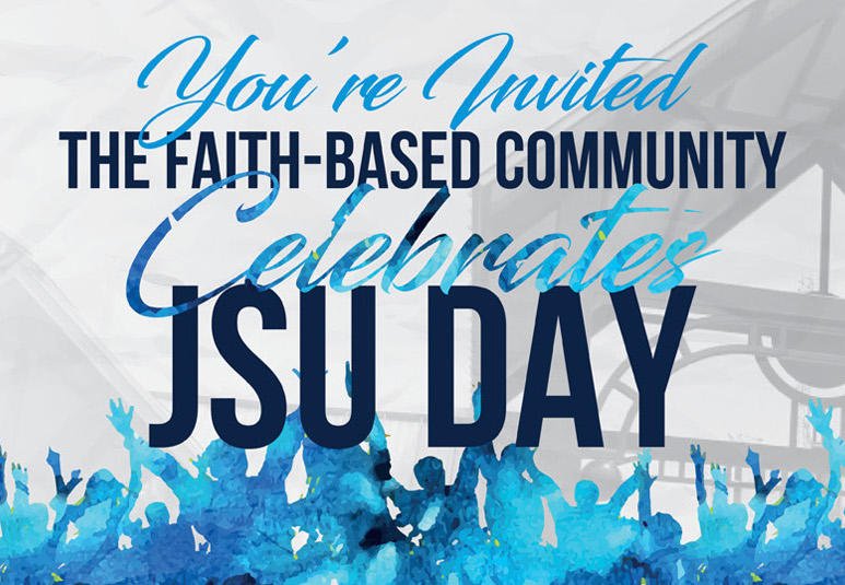 JacksonStateU's tweet photo. On Sunday, Oct. 29 at 9am, join us for #JSUDay at Progressive Missionary Baptist Church! (2323 Powers Ave / Jackson, MS 39213) https://t.co/lZJN3J9K9T