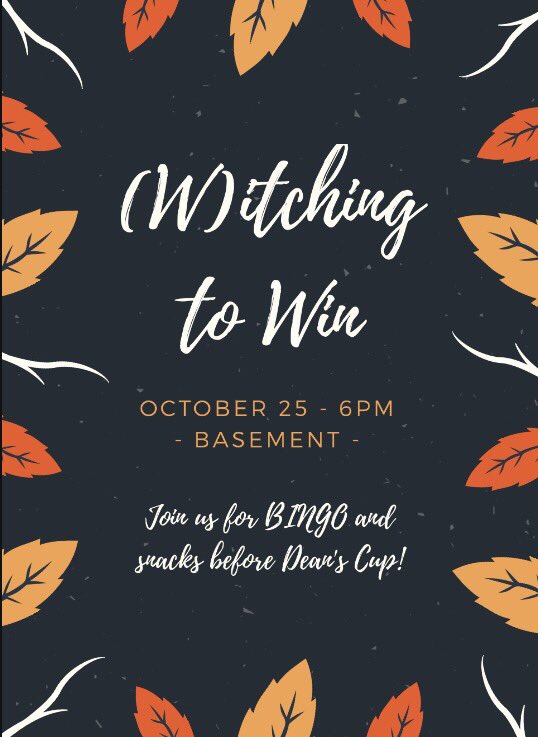 SethNorthCCSU's tweet photo. Join us for BINGO tonight before we head off to Dean’s Cup tonight! See you there, Vikings! Happy Wednesday! https://t.co/M3azLJ7dU2