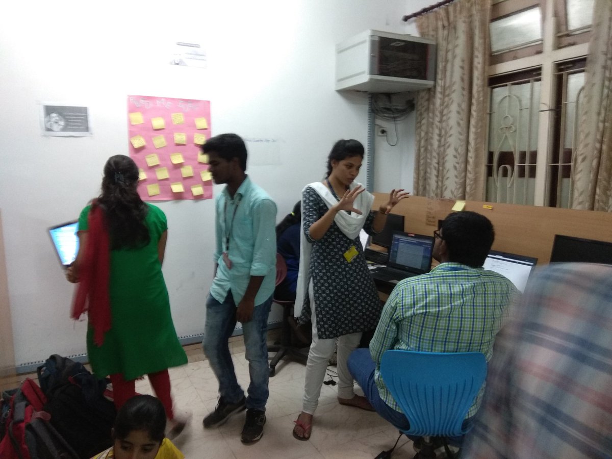 kluglug's tweet photo. Developer Sprint at glug. Week long sprint till 8 pm. @KLUniversity @SwechaFSMI @sahithi_sahi @AnushaMamidala @Jaishree1357 @sachinasnikhil https://t.co/LDzDjx3gHA