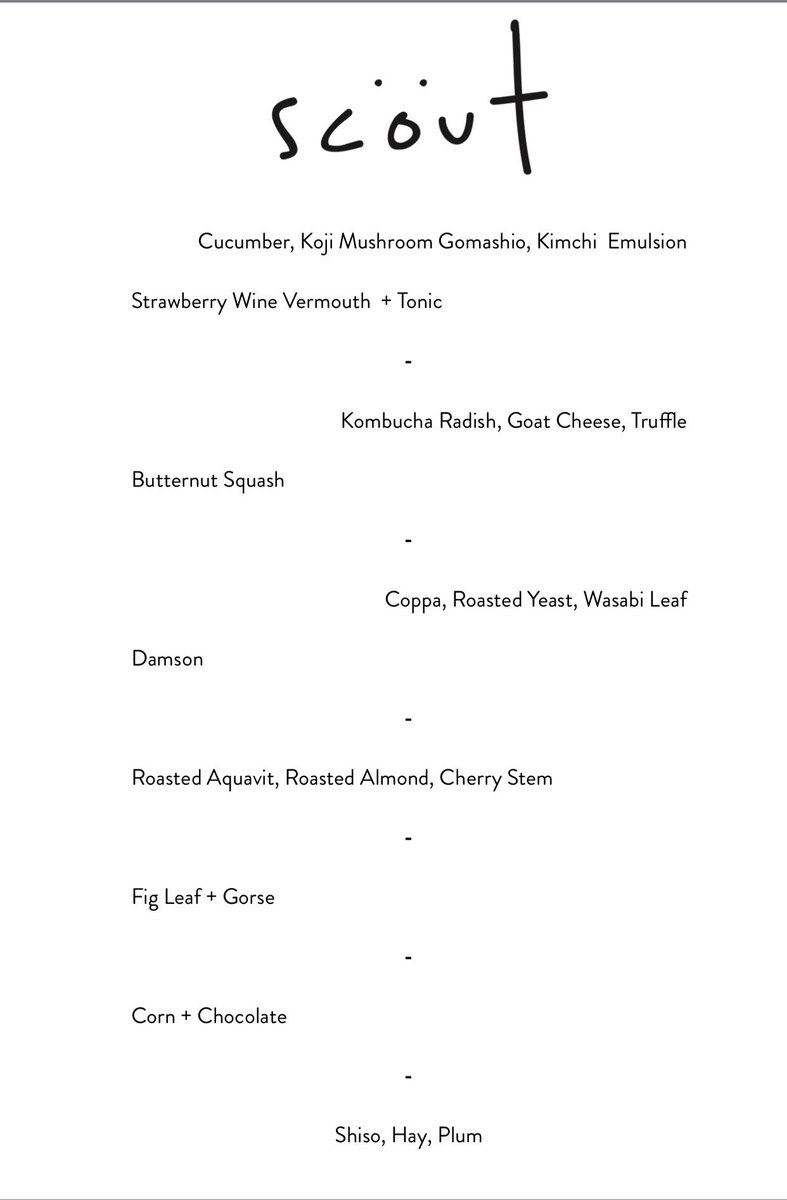 Super excited to host @scoutldn tomorrow <a href="/smultronbar/">Smultronstalle</a> for our SOLD OUT event #cocktails #tastingmenu #liveofftheland