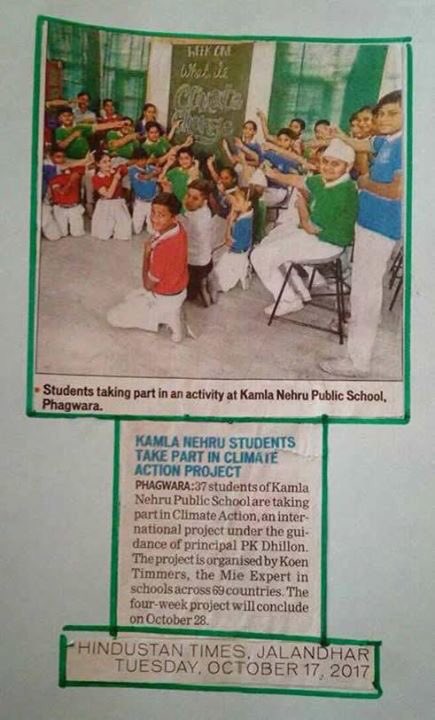 koentimmers's tweet photo. The Climate Action project covered by Indian television and newspapers. https://t.co/KmUrV5pgzO #climateactionp https://t.co/tWucwaNStE