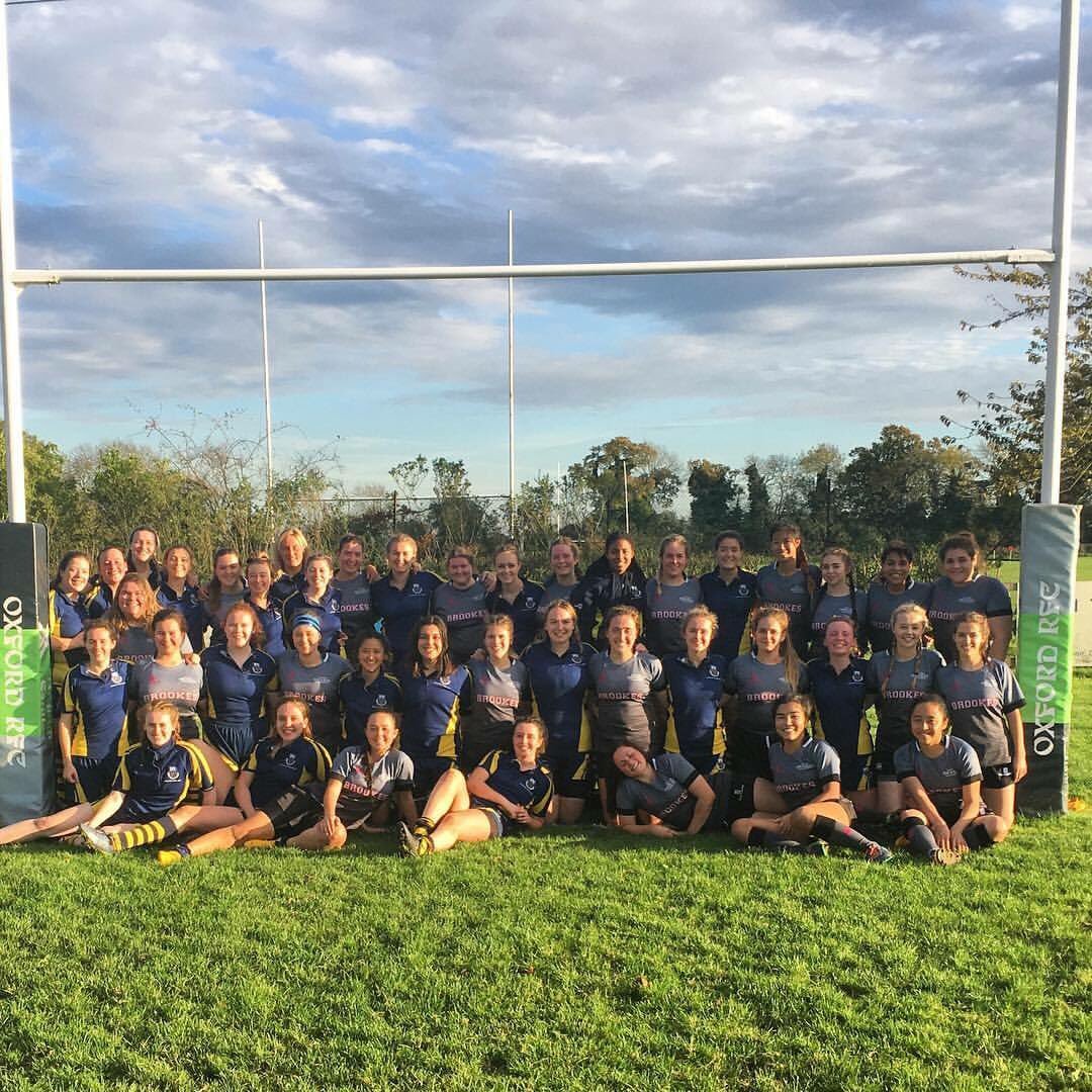UEAWomensRugby's tweet photo. Smiles all round from both teams after playing great rugby @djRyanUEA 🏉 https://t.co/WzOTFj5bhQ