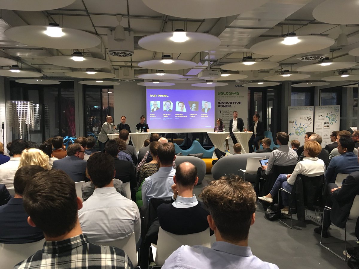 merckgroup's tweet photo. Thanks to all experts from @Google, @IBM, @Microsoft and Merck for introducing your ideas and concepts for #AI at our #InnovatorsClub https://t.co/CVqtqq2ykZ