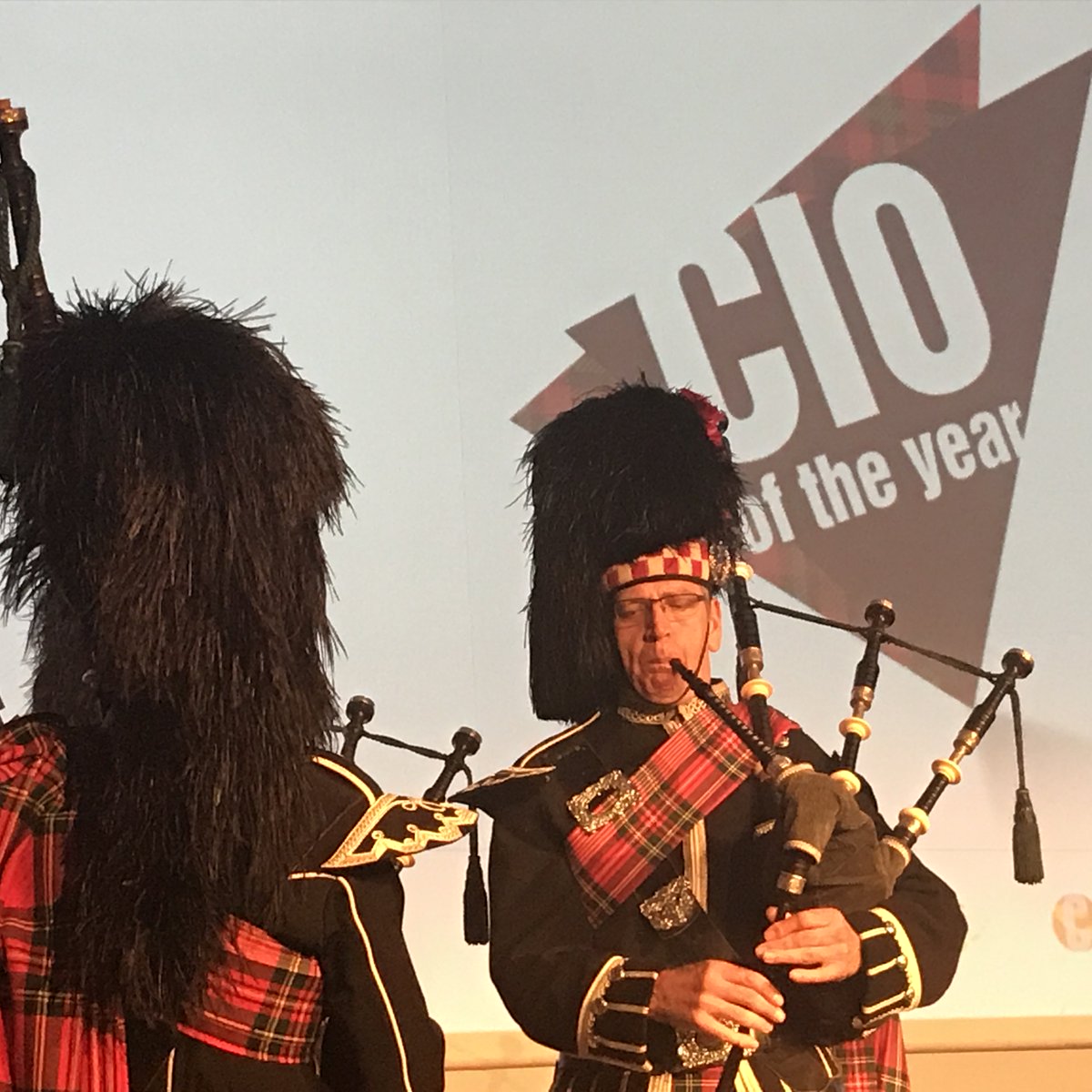 shduchene's tweet photo. Great opening of #CIO2017 of the year evening #Scottish mood for 25th anniversary ! https://t.co/U5yNuG4Fc9