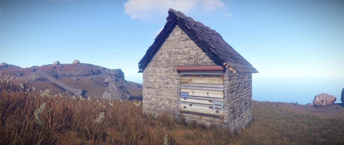Rustafied On Twitter A Garage Door Will Be Coming In Tomorrow Costing 300 Frags And 2 Gears This Door Can Be Locked And Slides Up And Down To Open A Non Default Blueprint