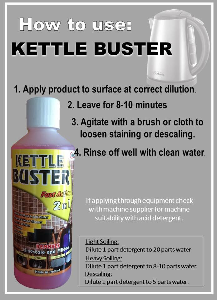 WesChemIntl's tweet photo. Have you tried our Kettle buster? If not, try it now!! Here's some info on how to use it. #kettlebuster #weschem https://t.co/MaFzf7qxCd