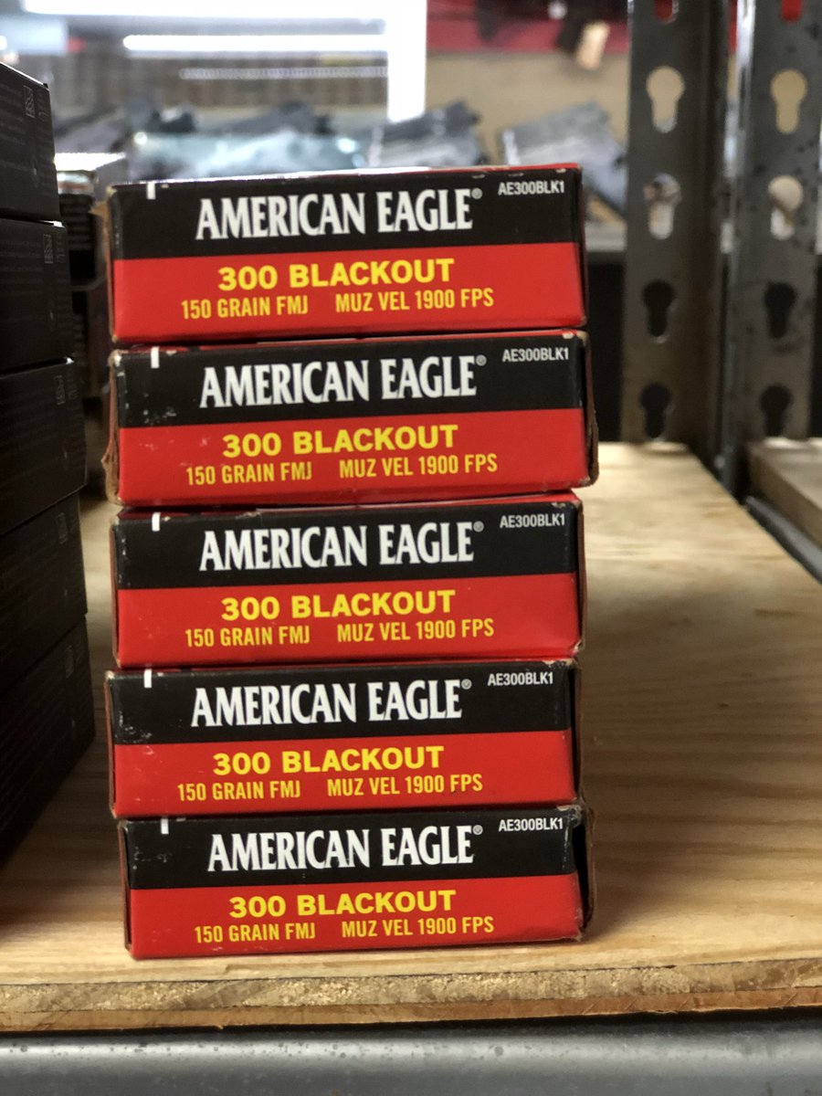 Ktac07's tweet photo. 300Blackout ammo finally in stock!  #ktac @TeamHornady https://t.co/kKJdIn1JBd