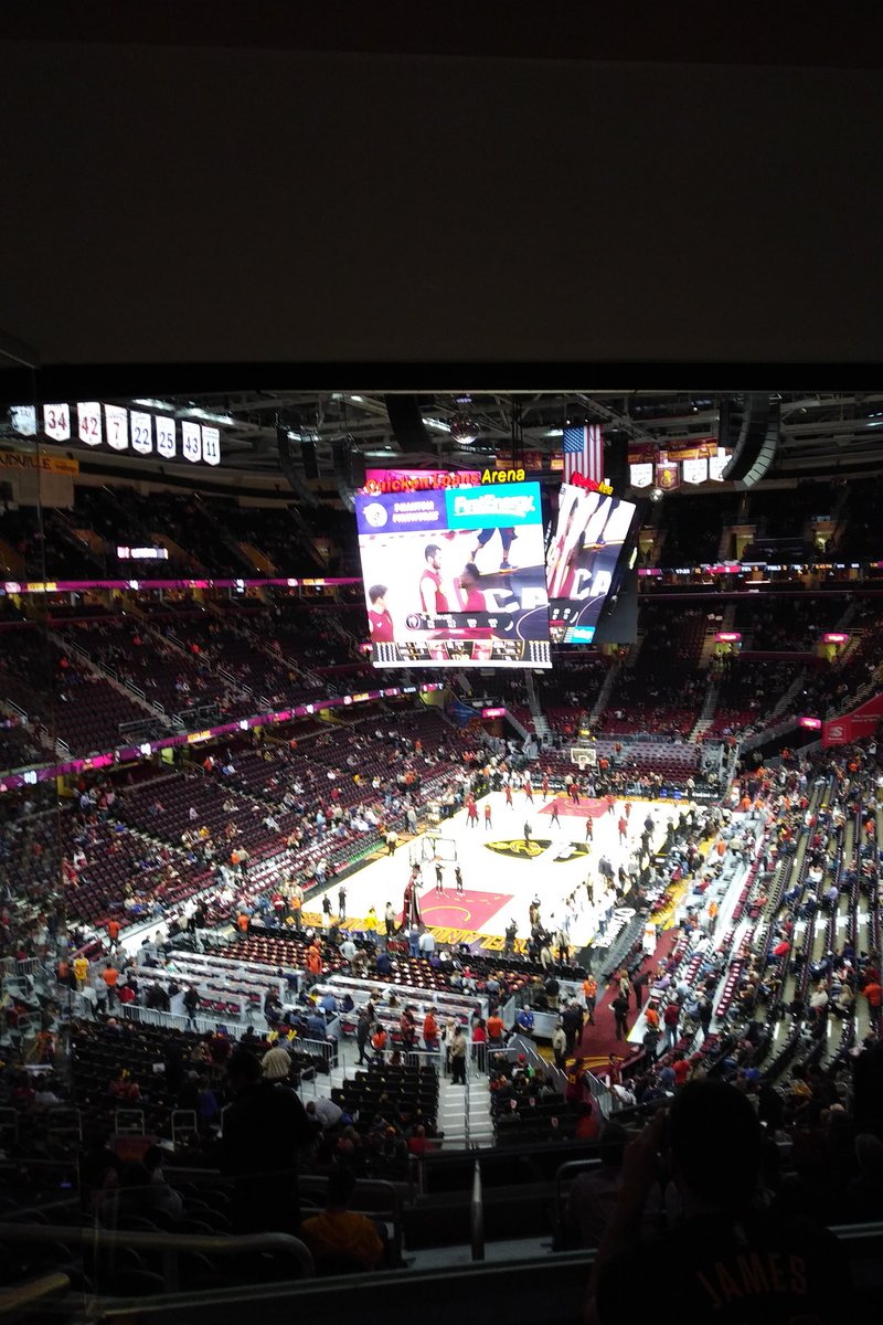 DuffMcKagan's tweet photo. Had the pleasure of attending a @cavs game last night. Man...can we just @BringBackSonics already? https://t.co/LSDbVjV2xC