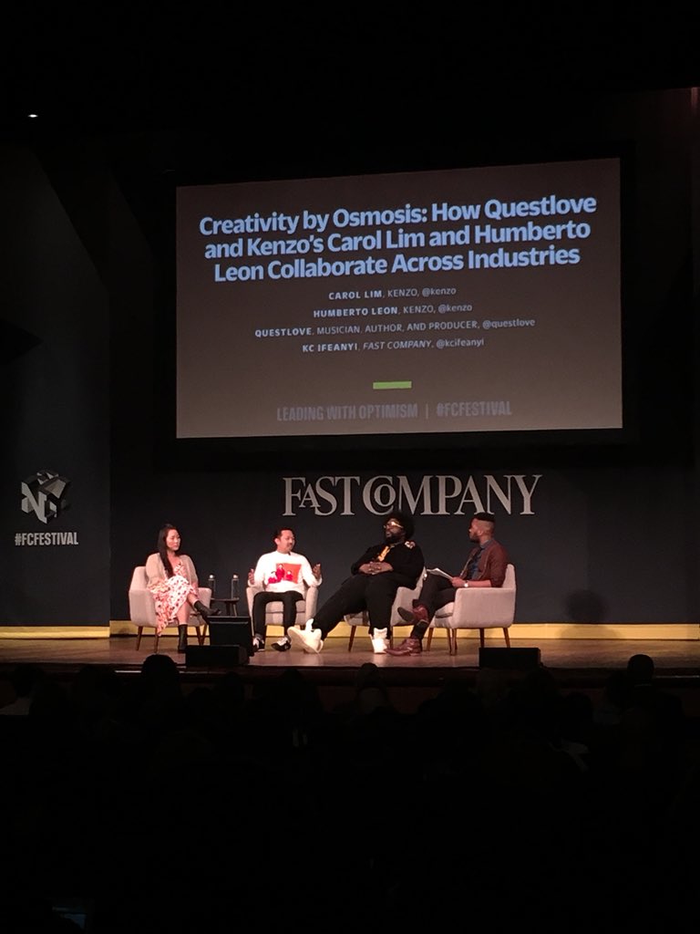 Formal training can become walls that keep you closed in. - <a href="/kenzo/">KENZO</a> #FCFestival