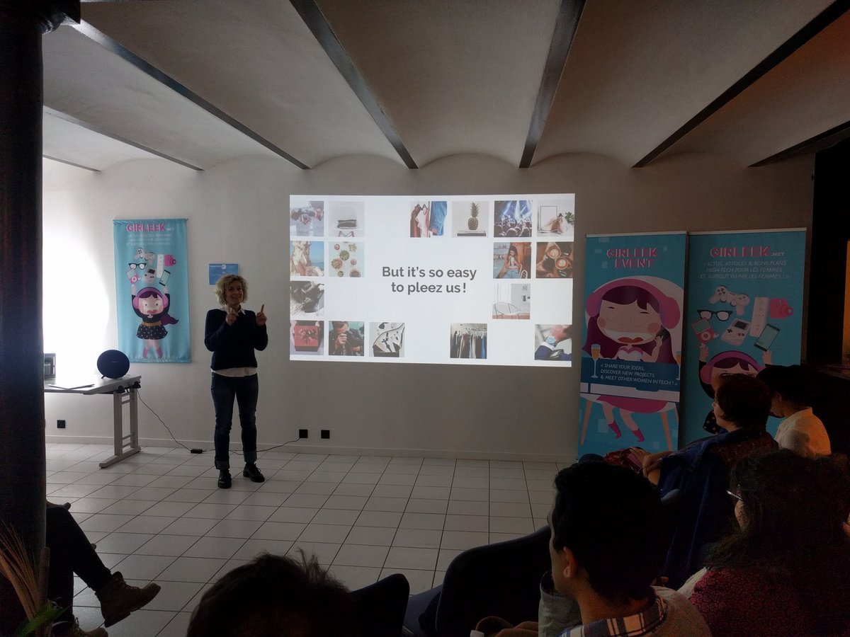 Mariesophiepepe's tweet photo. Faites vous plaisir et gâter vos proches avec l'app @pleezmeetheapp. @VanessaDavin, sa fondatrice est présente ce soir au @Girleek Event 7 ! https://t.co/BqKlNnKfvb