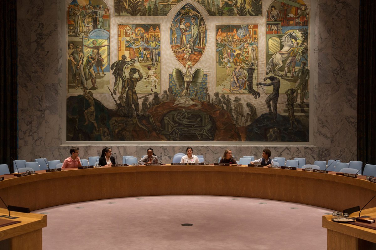 greygroup's tweet photo. The @UNICEF + Grey Kids Council kicked off with a visit to the @UN (and to prepare world leaders for their future creative ideas, of course) https://t.co/ImfayFHA7m