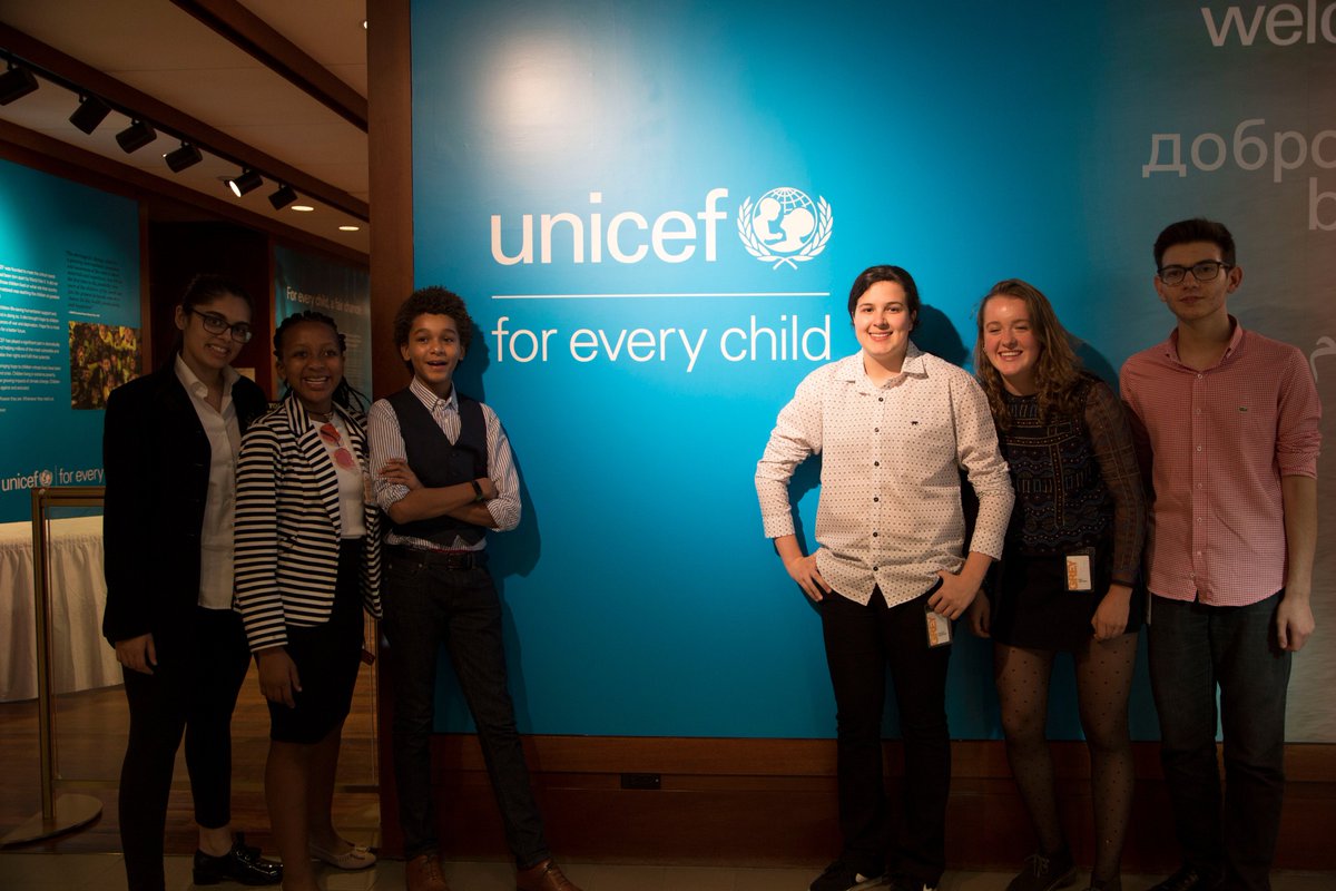 greygroup's tweet photo. The @UNICEF + Grey Kids Council kicked off with a visit to the @UN (and to prepare world leaders for their future creative ideas, of course) https://t.co/ImfayFHA7m