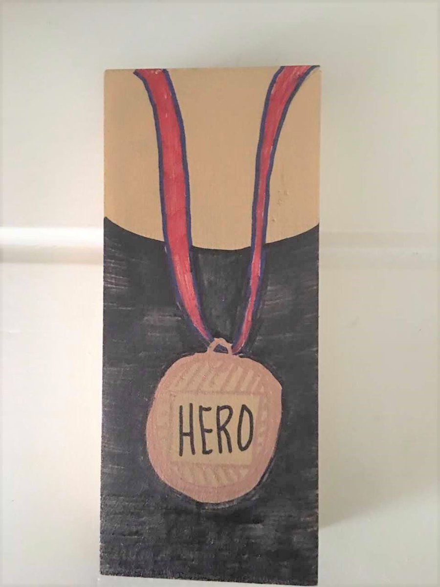 GGIgreatergift's tweet photo. The true #medicalhero is the patient. Thank you to everyone who participates in clinical research. #herosjourneyart @PMGResearch @PMGTrials https://t.co/CNm2goybzJ