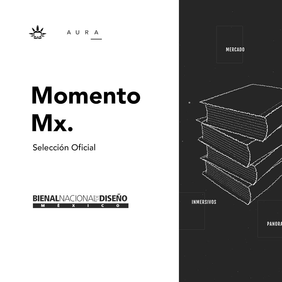 AlucinaStudio's tweet photo. Nuestros proyectos Anish Kapoor MUAC y Momento MX dentro de la selección oficial de la Bienal de Nacional de Diseño. https://t.co/1KcKpDsfde