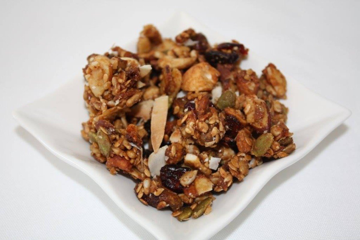 Need something to snack on to get you through to lunchtime?  Get some #certifiedpaleo No-grain-ola from <a href="/TheKitchun/">KITCHUN</a> paleofoundation.com/listings/kitch…