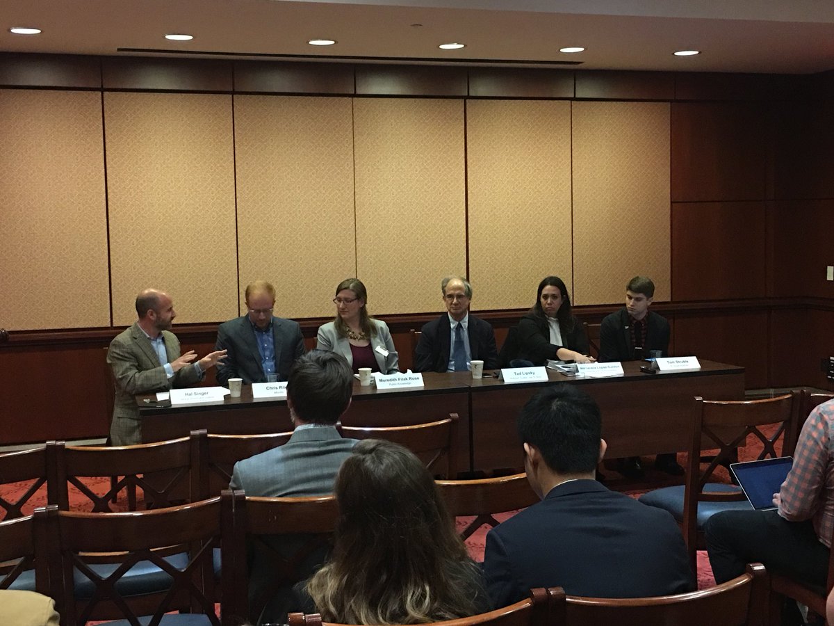 ari_attar's tweet photo. Great discussion going at “Dominant platforms, gatekeepers, and the future of competition policy” featuring PK’s @M_F_Rose! Thanks @RSI! https://t.co/oTIMiVAsx3