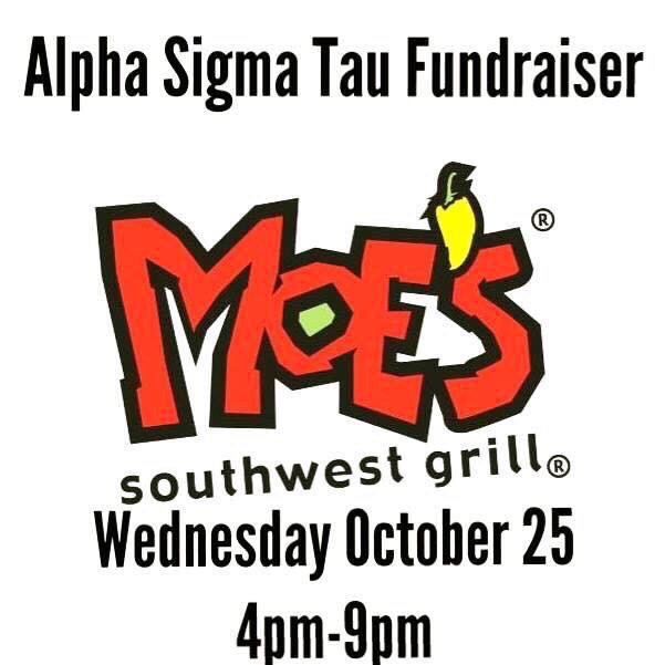 come out and join us tonight at Moe's from 4-9pm!!