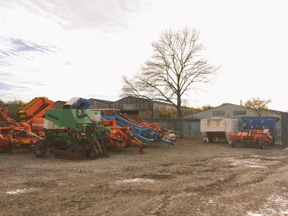 ag_sales's tweet photo. It's a colourful affair @GrimmeUK Shrewsbury depot!
Get in touch for all your preloved machinery needs 
#potatoes #service #sales https://t.co/OUnygXrxgs