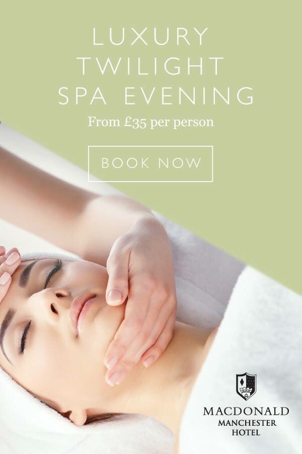 Luxury Twilight Spa Evening at <a href="/MacdonaldHotels/">Macdonald Hotels</a> <a href="/MacManchester/">Macdonald Manchester</a> ya say?

From £35 per people ya say??

#Manchester treat methinks!

<a href="/ILoveMCR/">I Love Manchester</a>