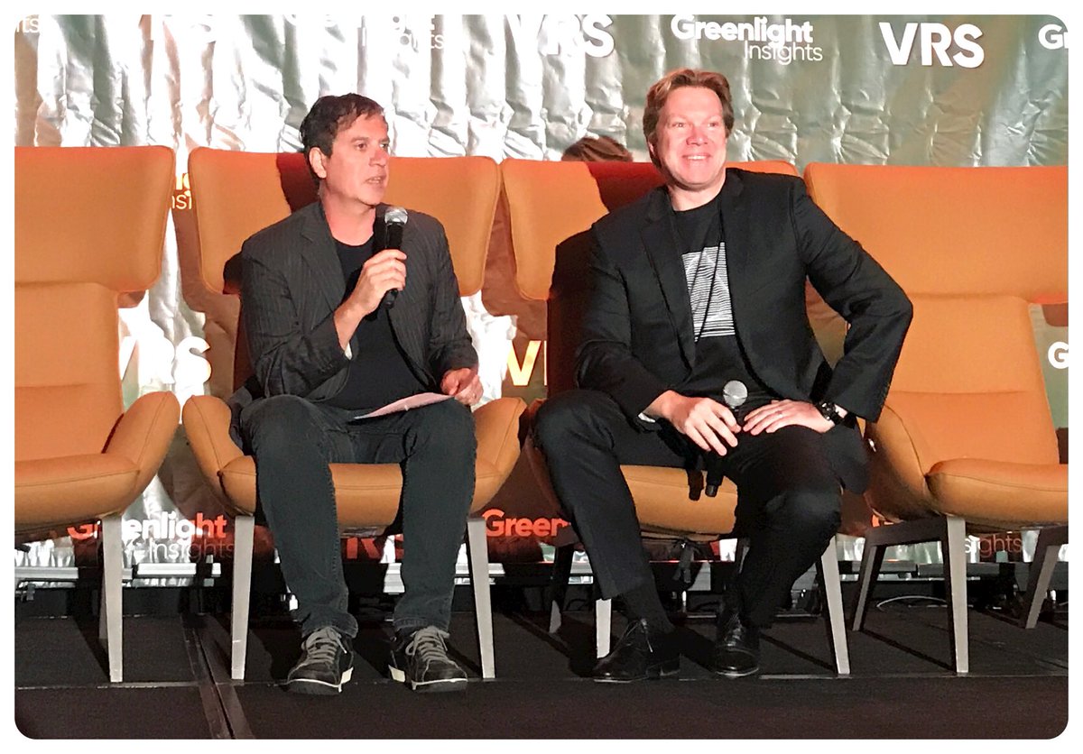 rikardsteiber's tweet photo. There has never been a more exciting time to be in #VR #AR!  Great crowd at #VRS2017, thank you! @htcvive @unity3d @auradeluxe https://t.co/ZZUmQMMe0R