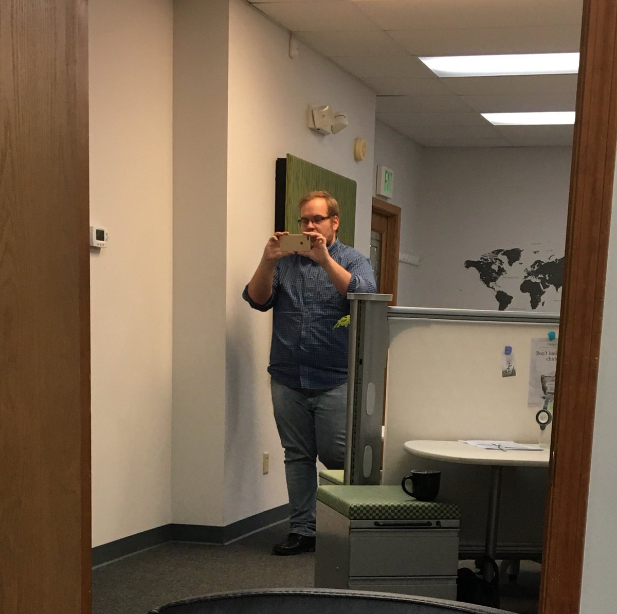 JennBertram's tweet photo. @Nick_Shelton & @BLPindy team shooting video today for @ATDCIC #learningsummit session on interactive vid in #storyline #lowtechhighimpact https://t.co/HS0G37GPiL