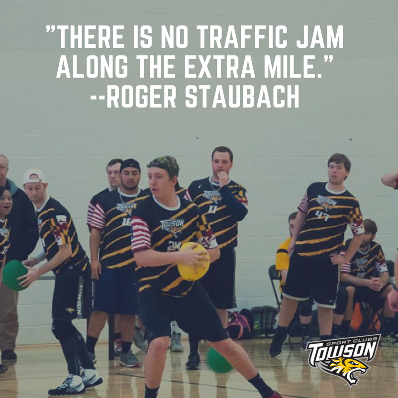 TUSportClubs's tweet photo. Go that extra mile! #MotivationMonday https://t.co/2toqcBeJf7