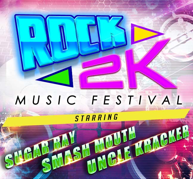SoundMgtRecords's tweet photo. 2018 just around the corner! #Rock2K SUGAR RAY + SMASH MOUTH + UNCLE KRACKER https://t.co/CWeNRMA8PK